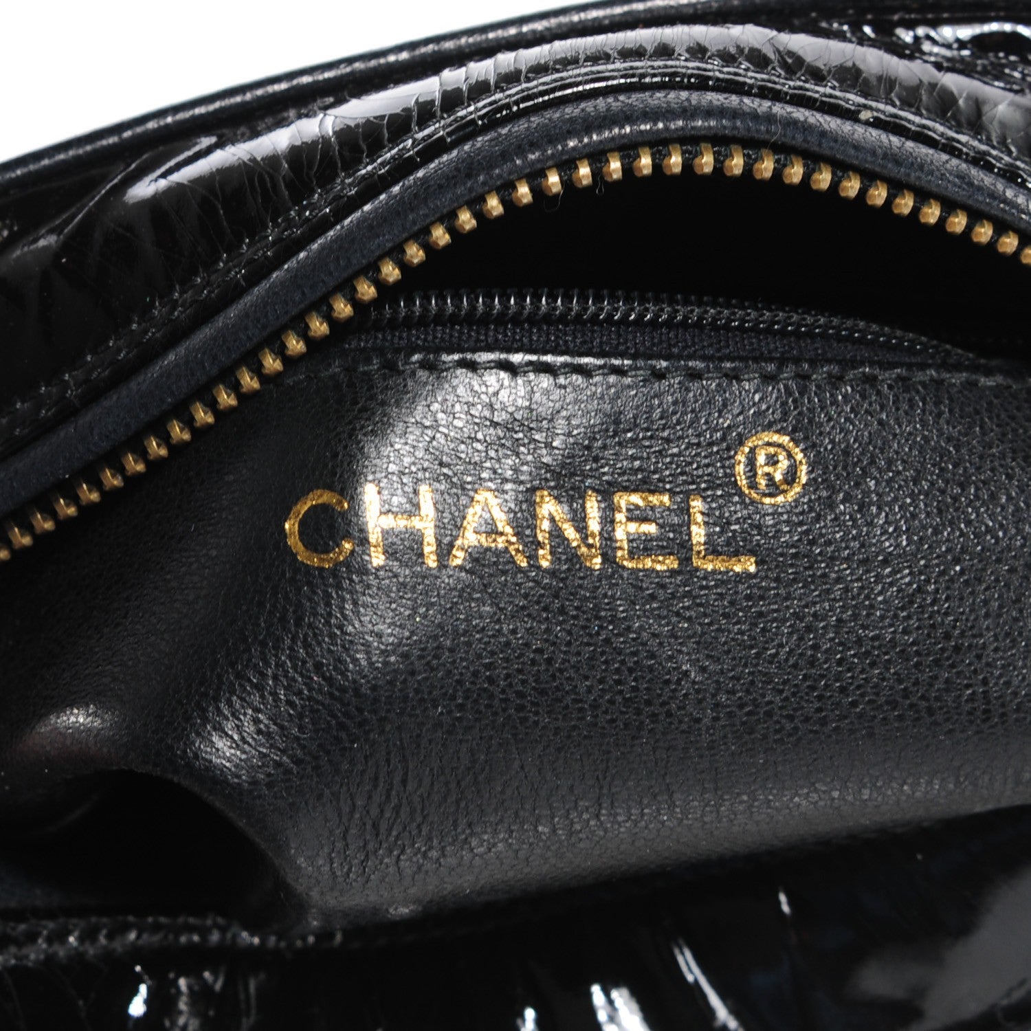 Chanel Patent CC Camera Case Black 5 of 6