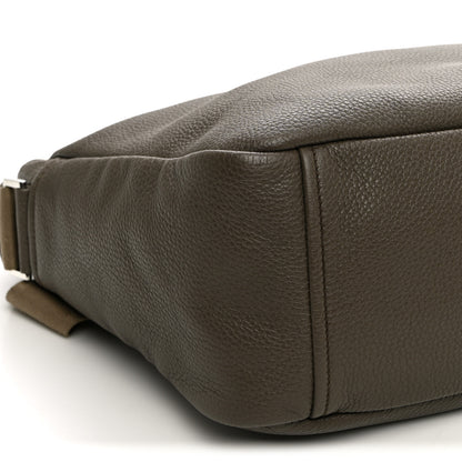 Prada Vitello Daino Medium Messenger Bag Bambu 8 of 9