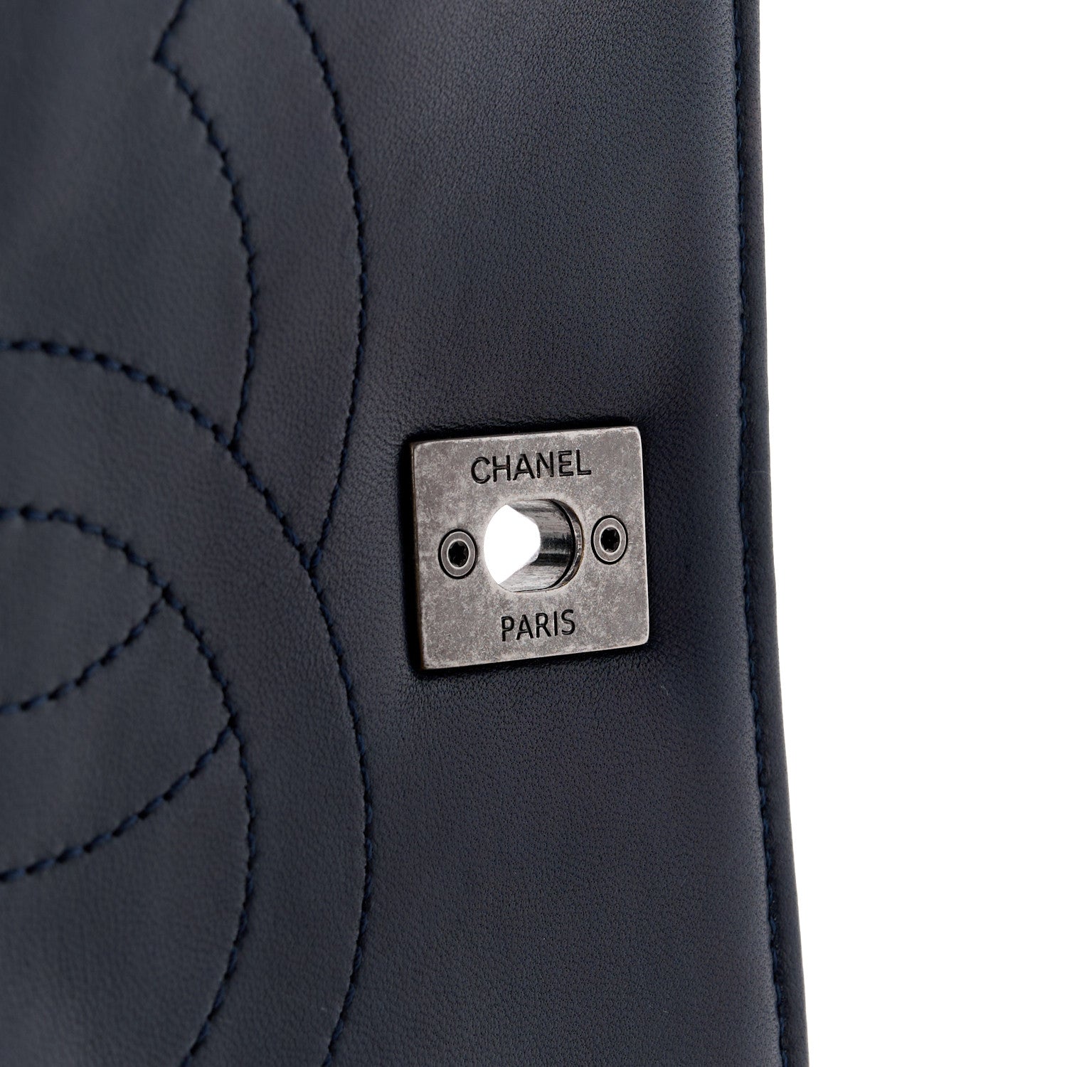 Chanel Lambskin Quilted Small Trendy CC Dual Handle Flap Bag Navy 8 of 13