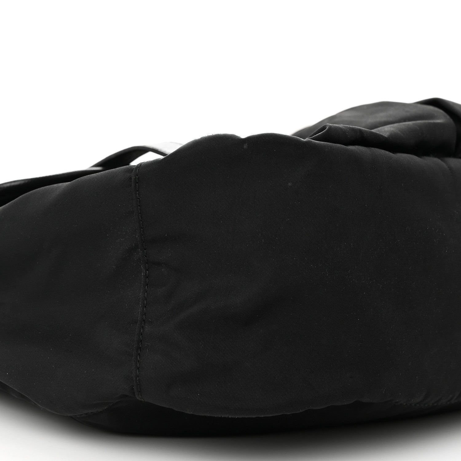 Prada Tessuto Nylon Saffiano Messenger Bag Black 7 of 20