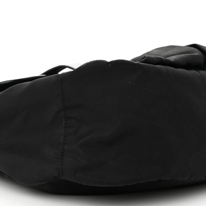 Prada Tessuto Nylon Saffiano Messenger Bag Black 7 of 20