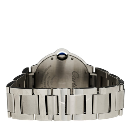 Cartier Stainless Steel 36mm Ballon Bleu De Cartier Automatic Watch 3 of 5
