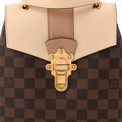 Louis Vuitton Damier Ebene Clapton Backpack Creme 8 of 11