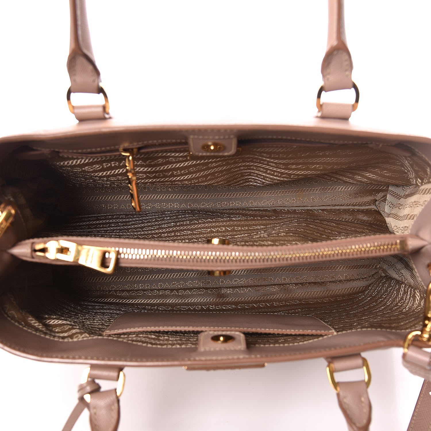 Prada Saffiano Lux Medium Tote Cammeo 5 of 14