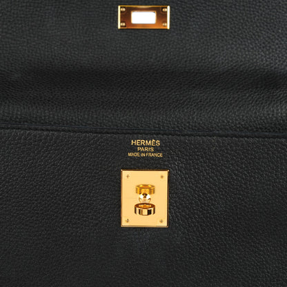 Hermes Togo Kelly Retourne 35 Black 10 of 22