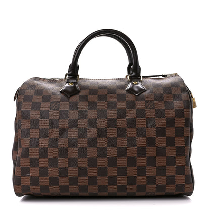 Louis Vuitton Damier Ebene Speedy 30 1 of 17