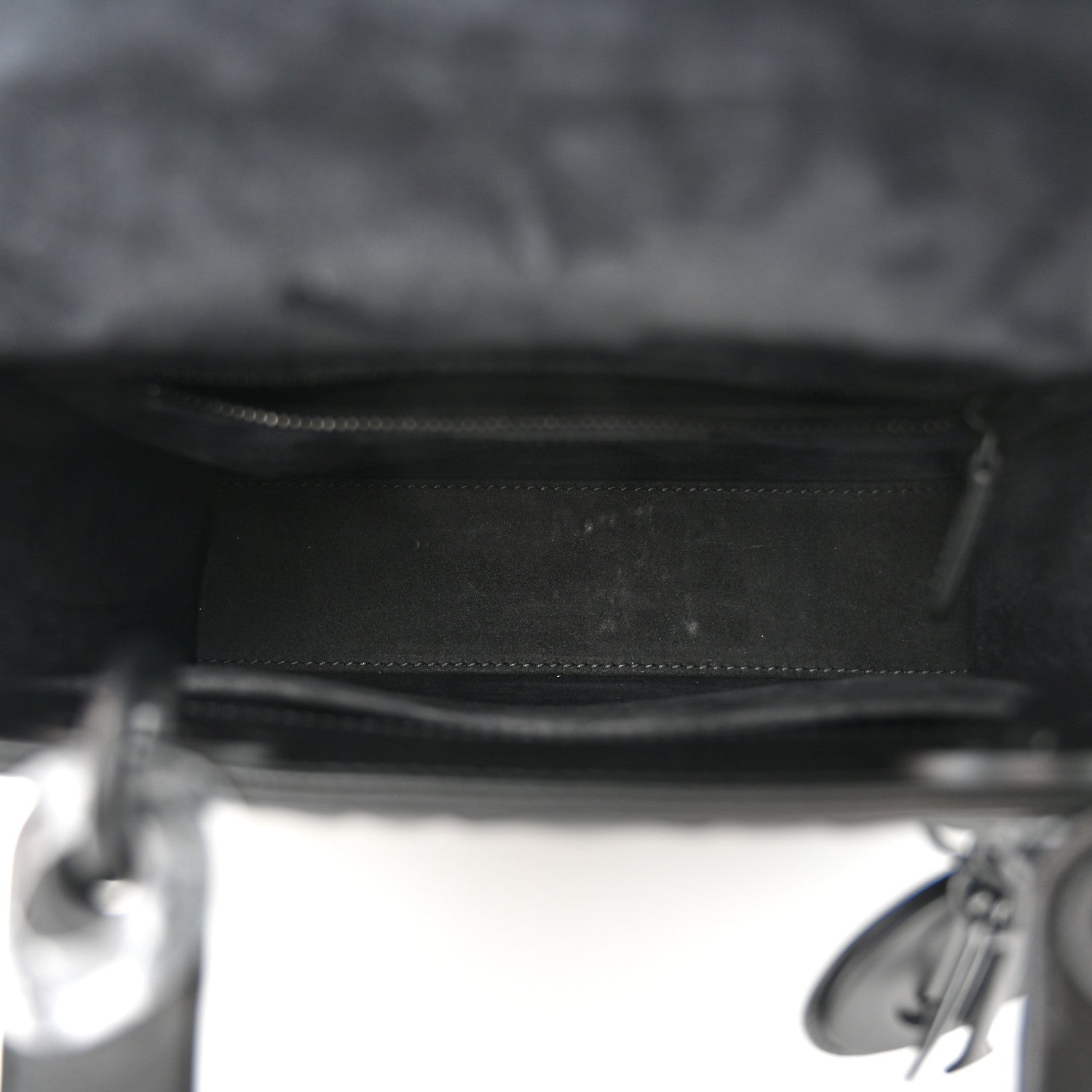Christian Dior Calfskin Cannage Diamond Small My ABCDior Lady Dior Black 6 of 11