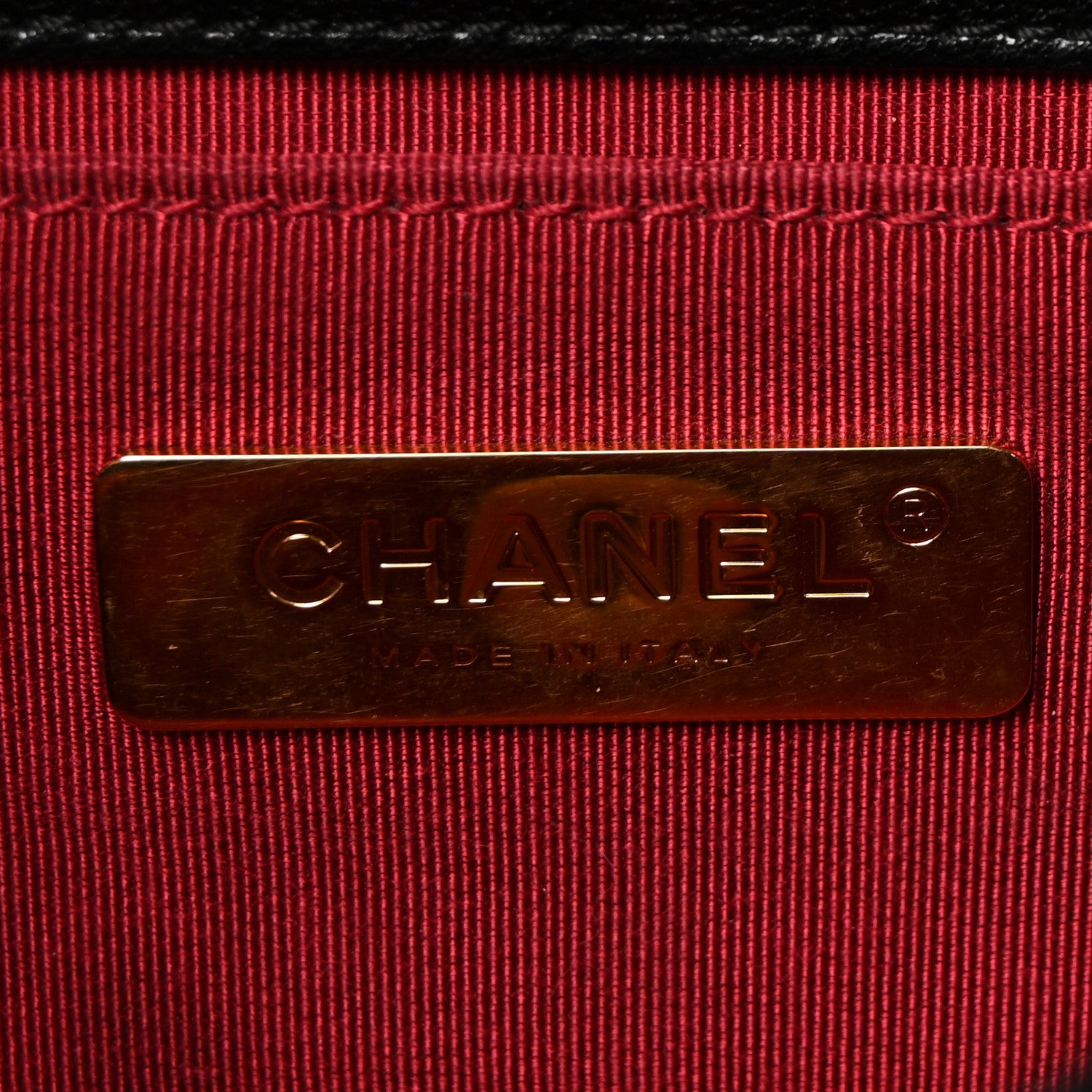 Chanel Goatskin Quilted Chanel 19 Waist Bag Black 11 of 19