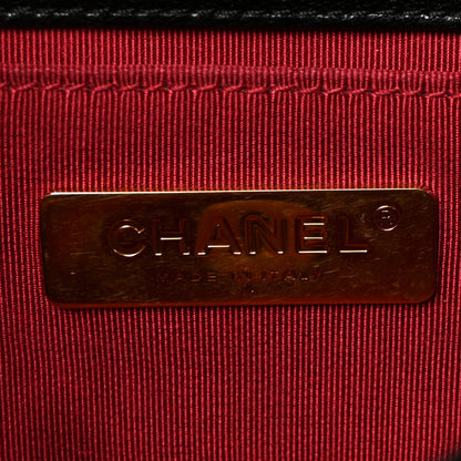 Chanel Goatskin Quilted Chanel 19 Waist Bag Black 11 of 19