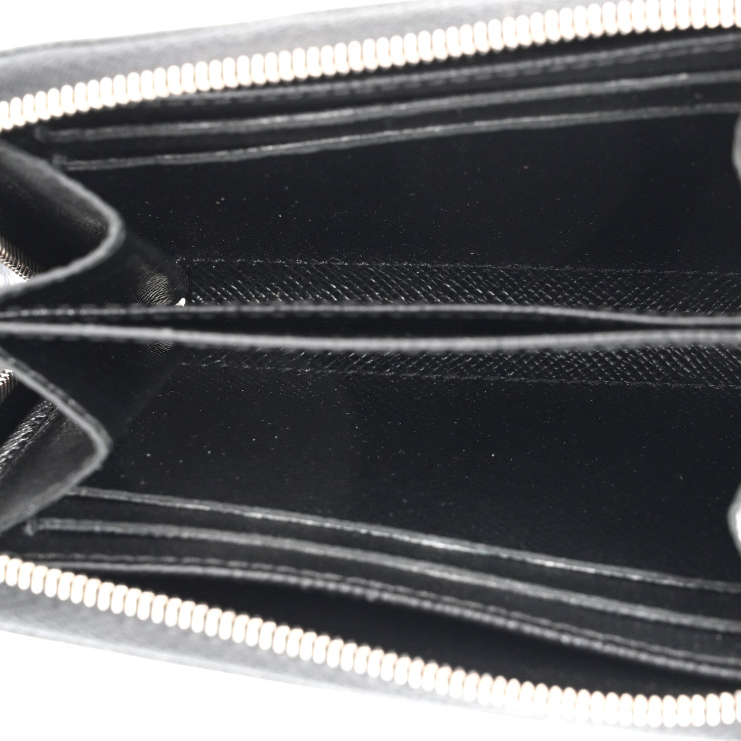 Louis Vuitton Epi Zippy Coin Purse Black 5 of 8