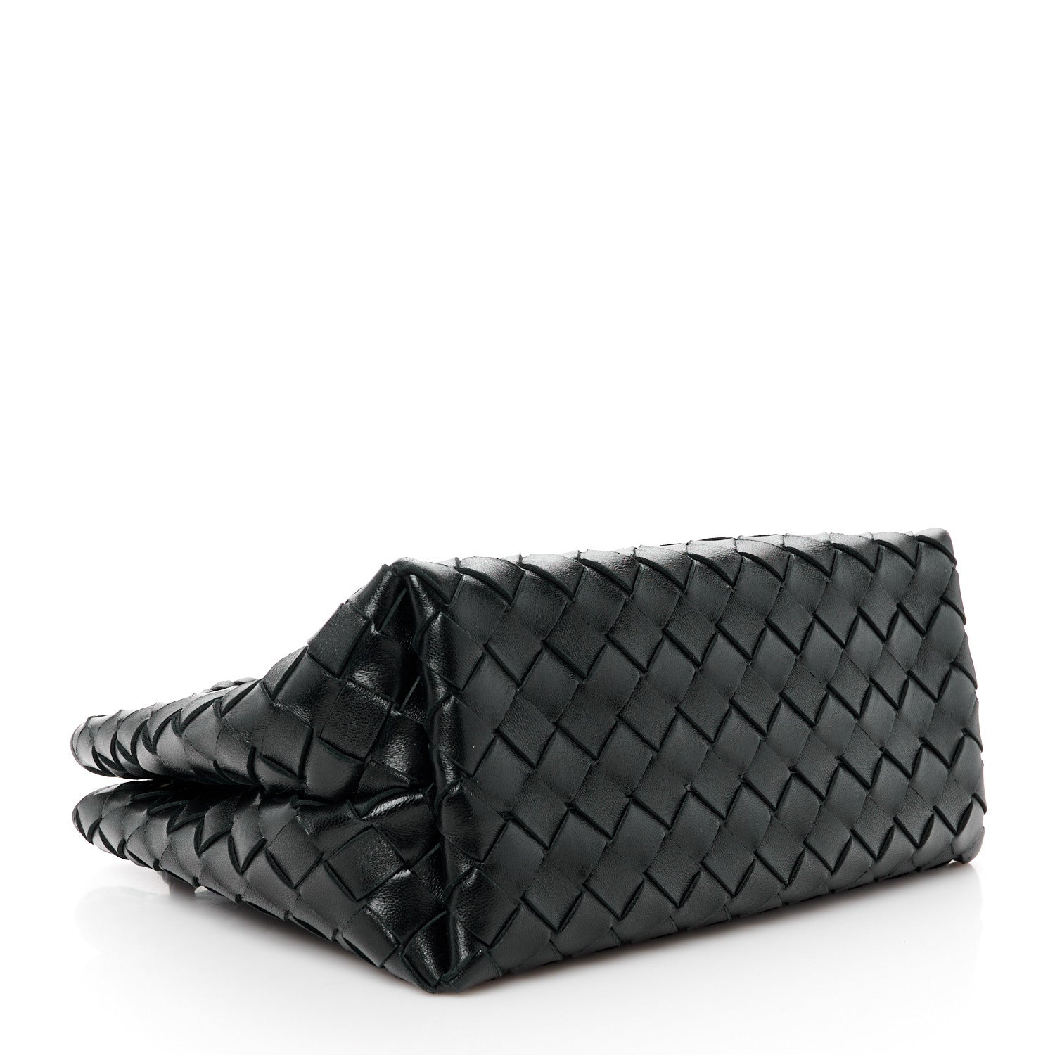 Bottega Veneta Nappa Intrecciato Small Andiamo Shoulder Bag Black 4 of 10