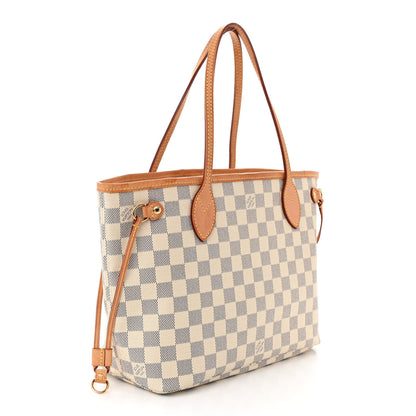 Louis Vuitton Damier Azur Neverfull PM 3 of 10
