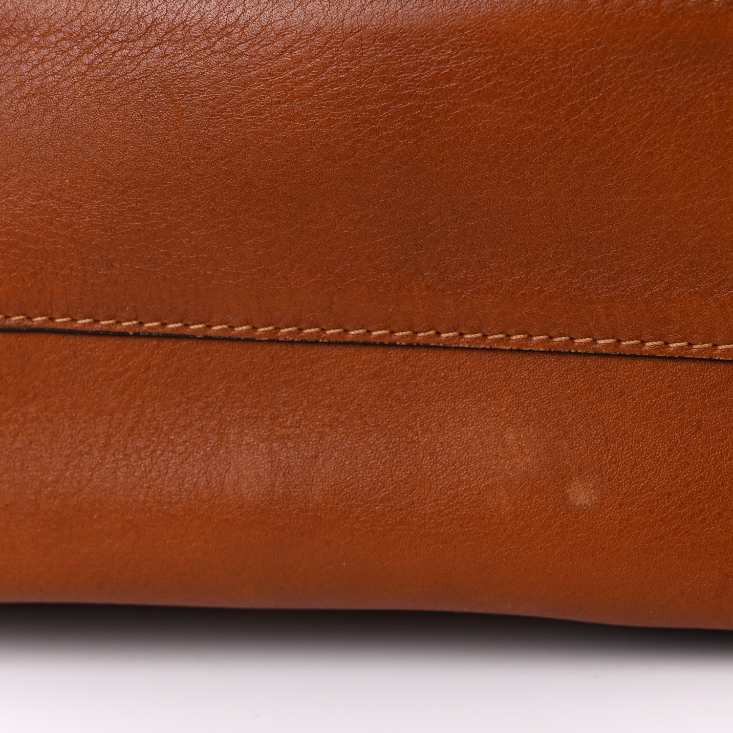 Chloe Smooth Calfskin Medium Milo Shopping Tote Caramel 16 of 20