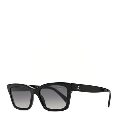 Chanel Acetate Polarized Square Sunglasses 5417 Black 1 of 7