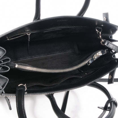 Saint Laurent Calfskin Studded Sac De Jour Small Black 5 of 8