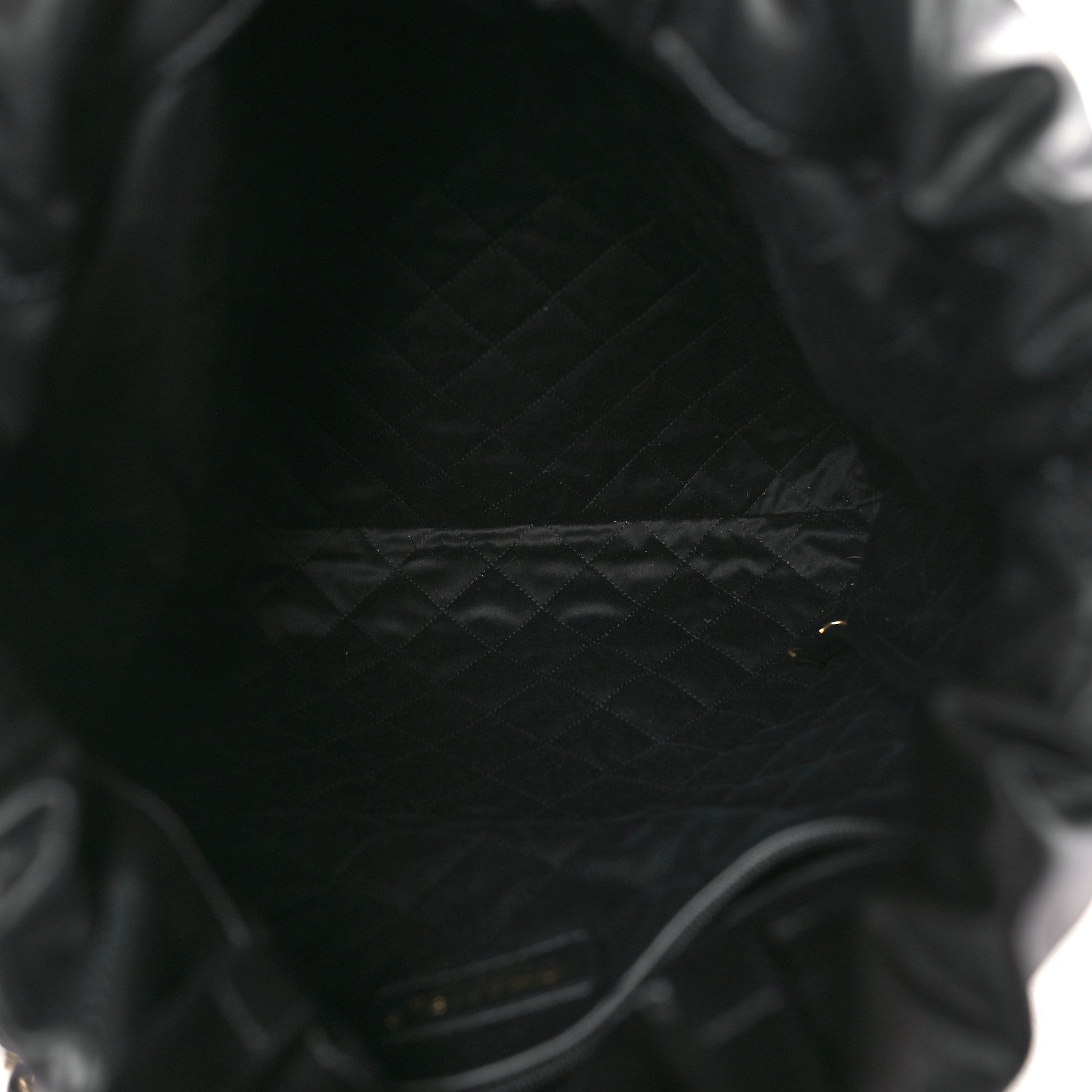 Chanel Shiny Calfskin Quilted Chanel 22 Backpack Black 5 of 10