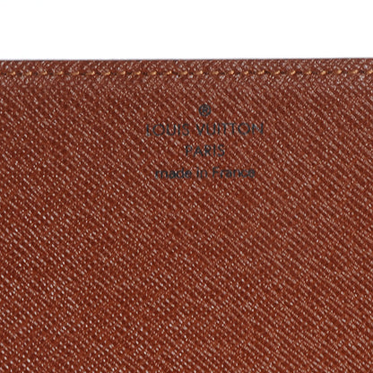 Louis Vuitton Monogram Simple Checkbook Holder Wallet 6 of 8