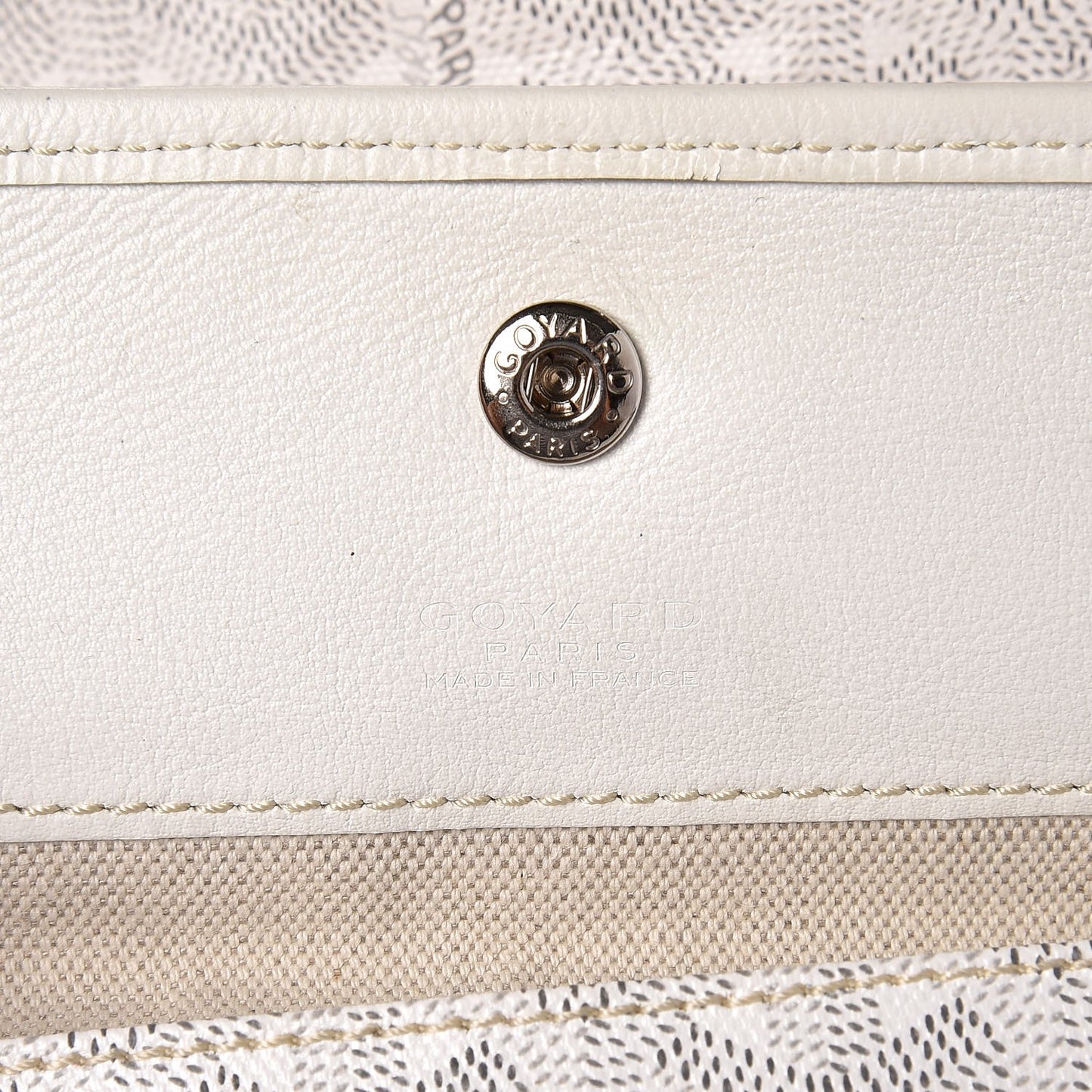 Goyardine Saint Louis PM White