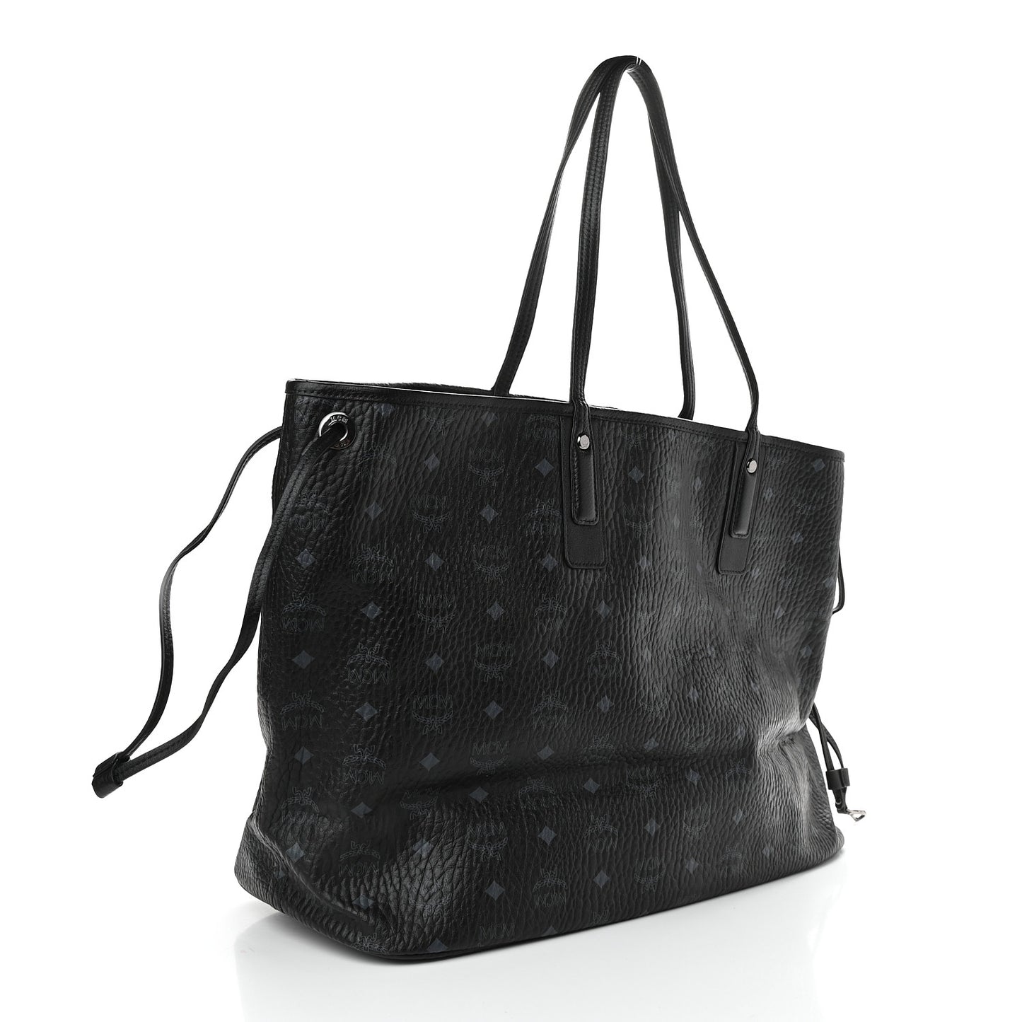 Visetos Large Liz Reversible Shopper Tote Black
