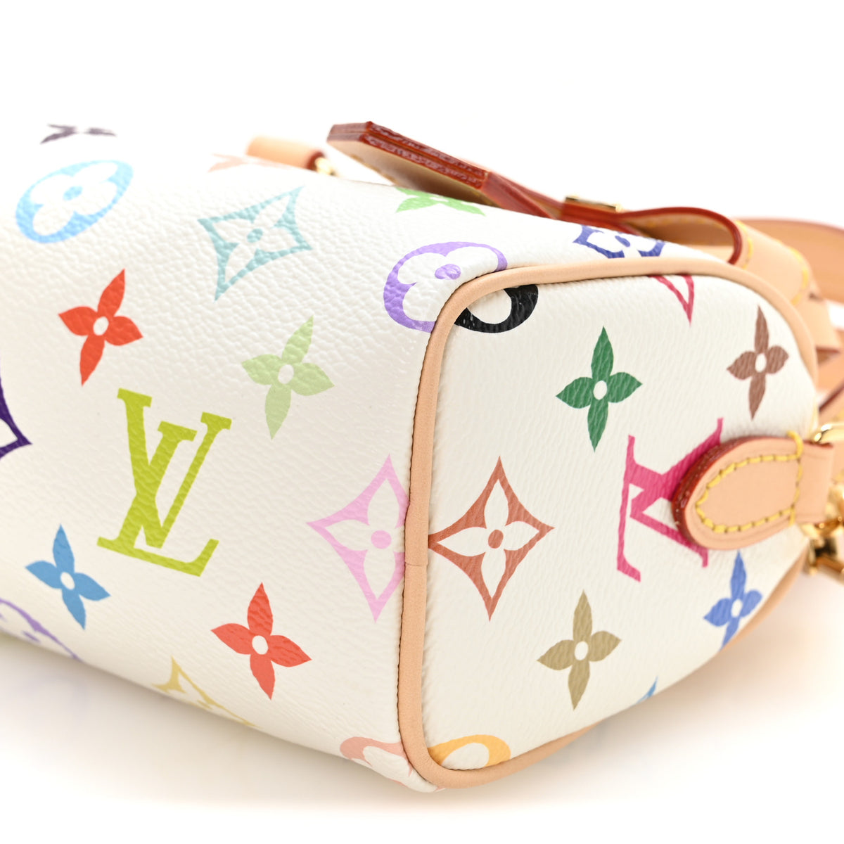 Louis Vuitton LV X TM Monogram Multicolor Nano Speedy White 9 of 9