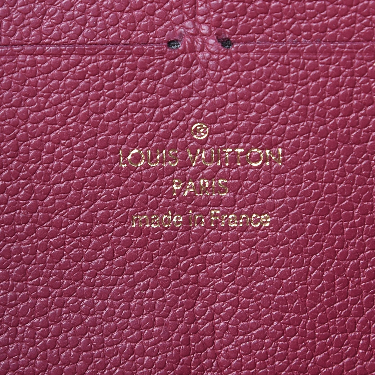 Empreinte Clemence Wallet Raisin