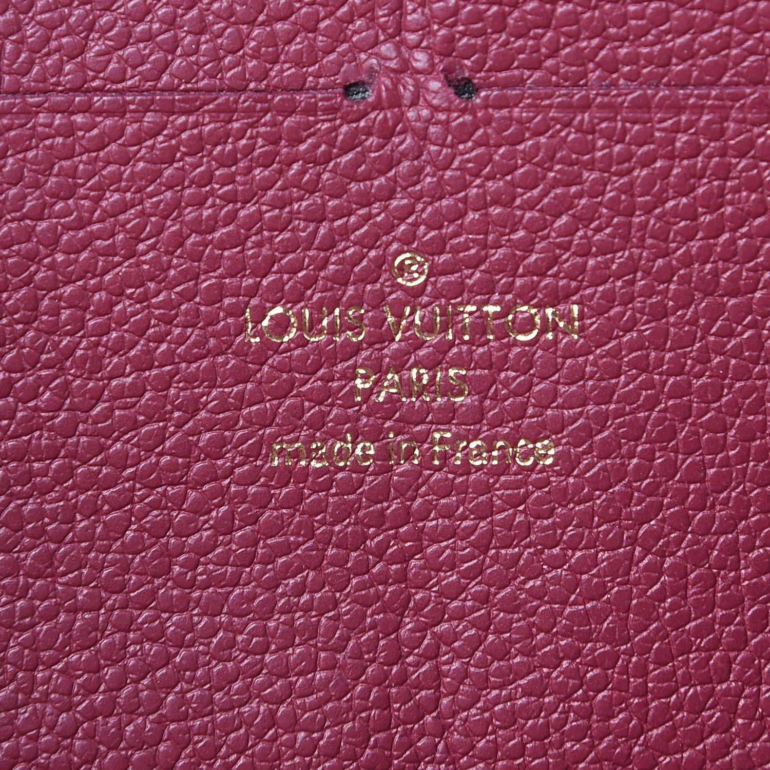 Louis Vuitton Empreinte Clemence Wallet Raisin 6 of 10
