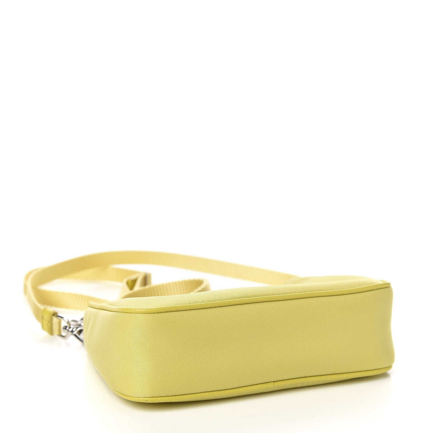 Prada Tessuto Nylon Saffiano Mini Re-Edition 2000 Shoulder Bag Ananas 3 of 10