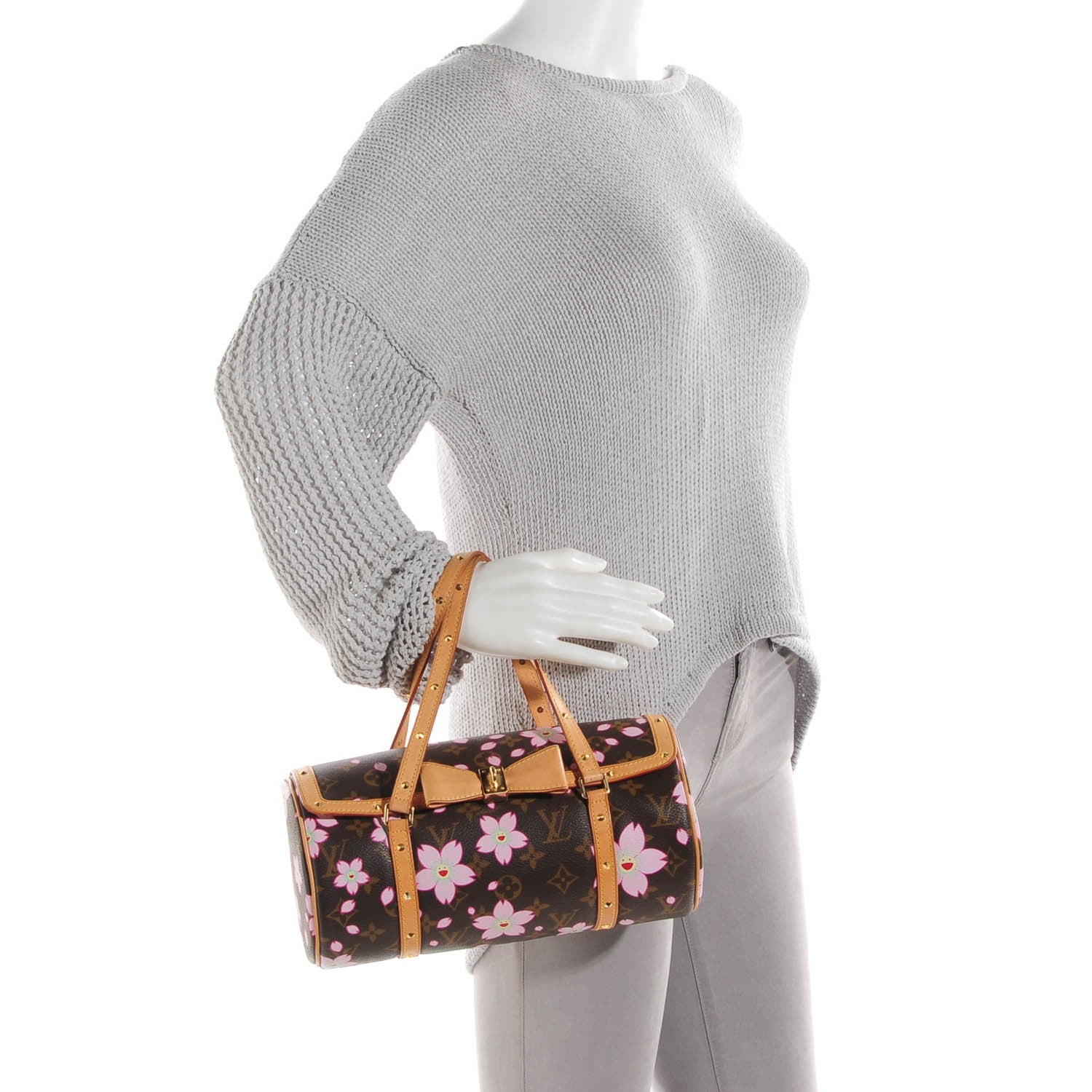 Louis Vuitton Monogram Cherry Blossom Papillon Brown 2 of 7