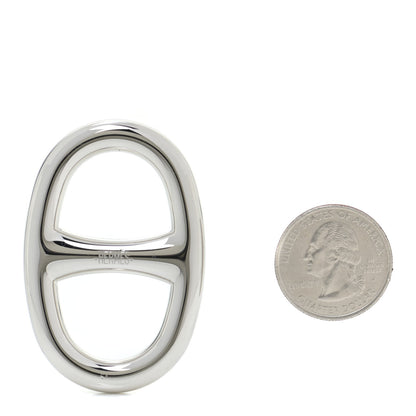 Hermes Palladium Chaine D'Ancre Scarf Ring 2 of 4