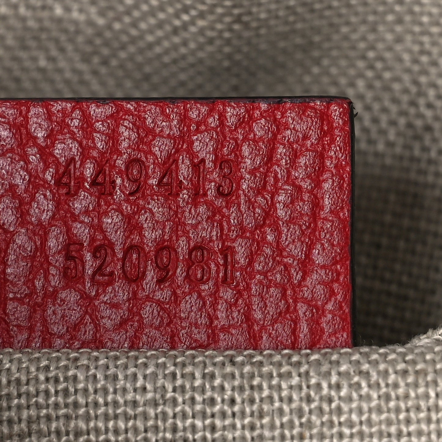 Monogram Mini Bree Messenger Bag Red