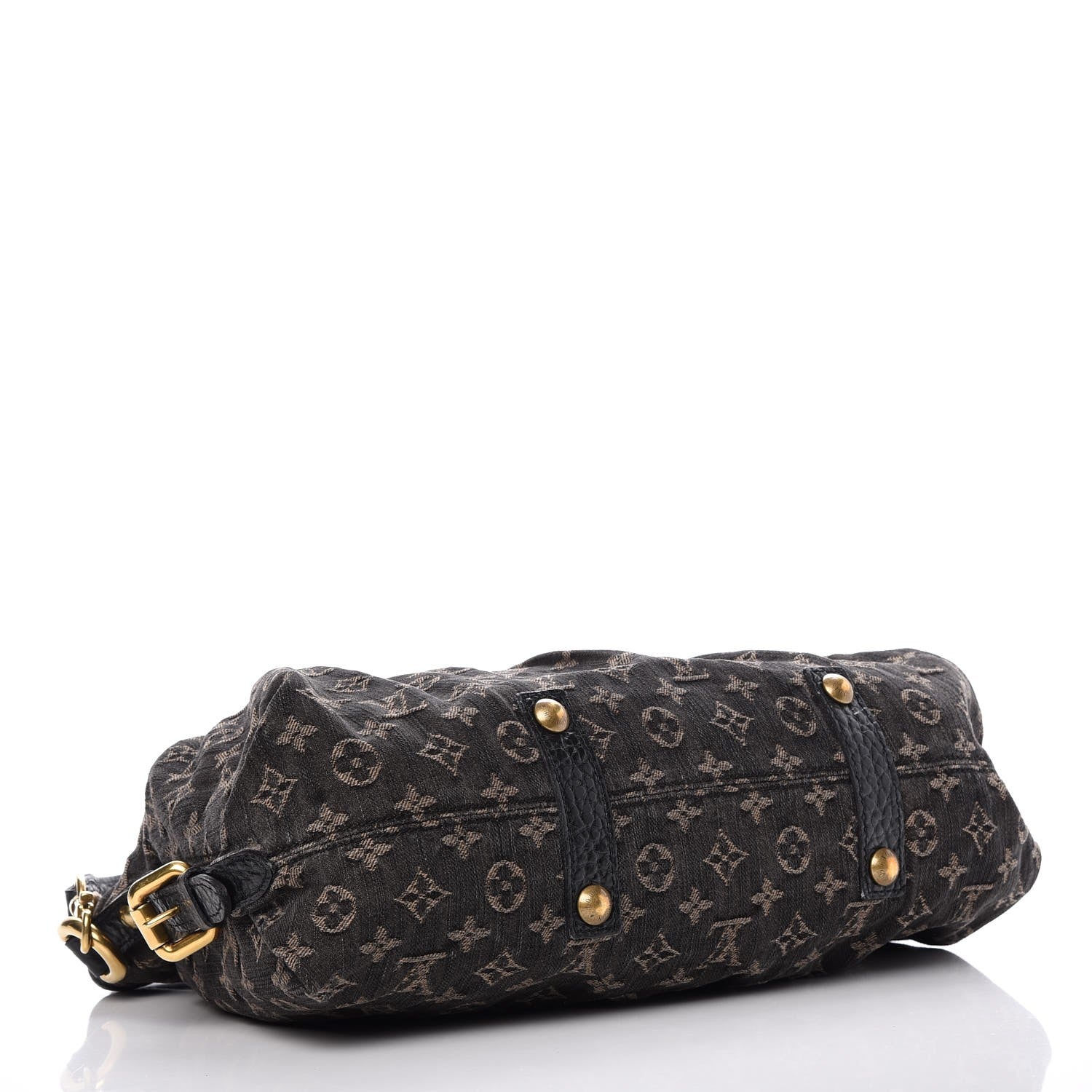 Louis Vuitton Denim Neo Cabby MM Black 5 of 10
