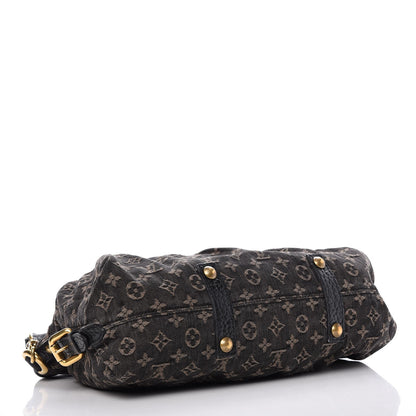 Louis Vuitton Denim Neo Cabby MM Black 5 of 10