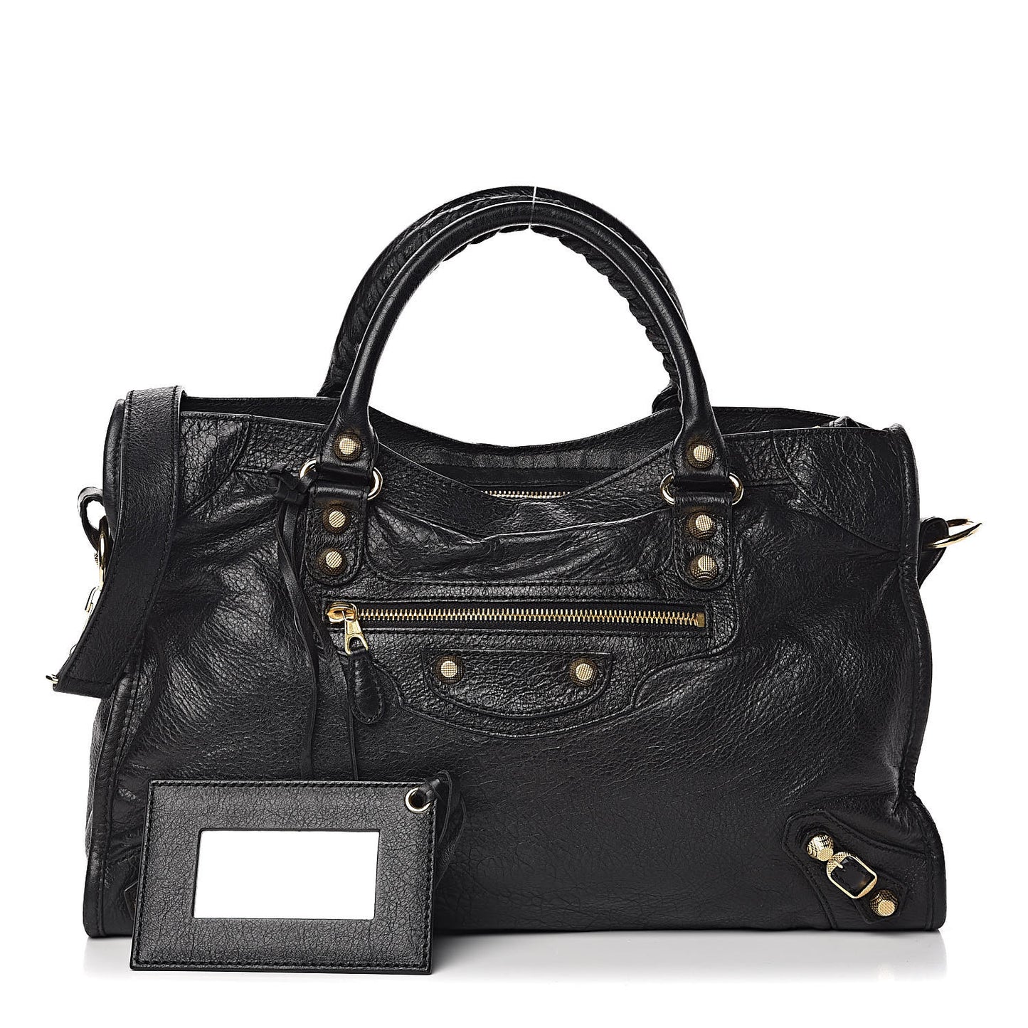 Agneau Giant 12 Gold Hardware City Black