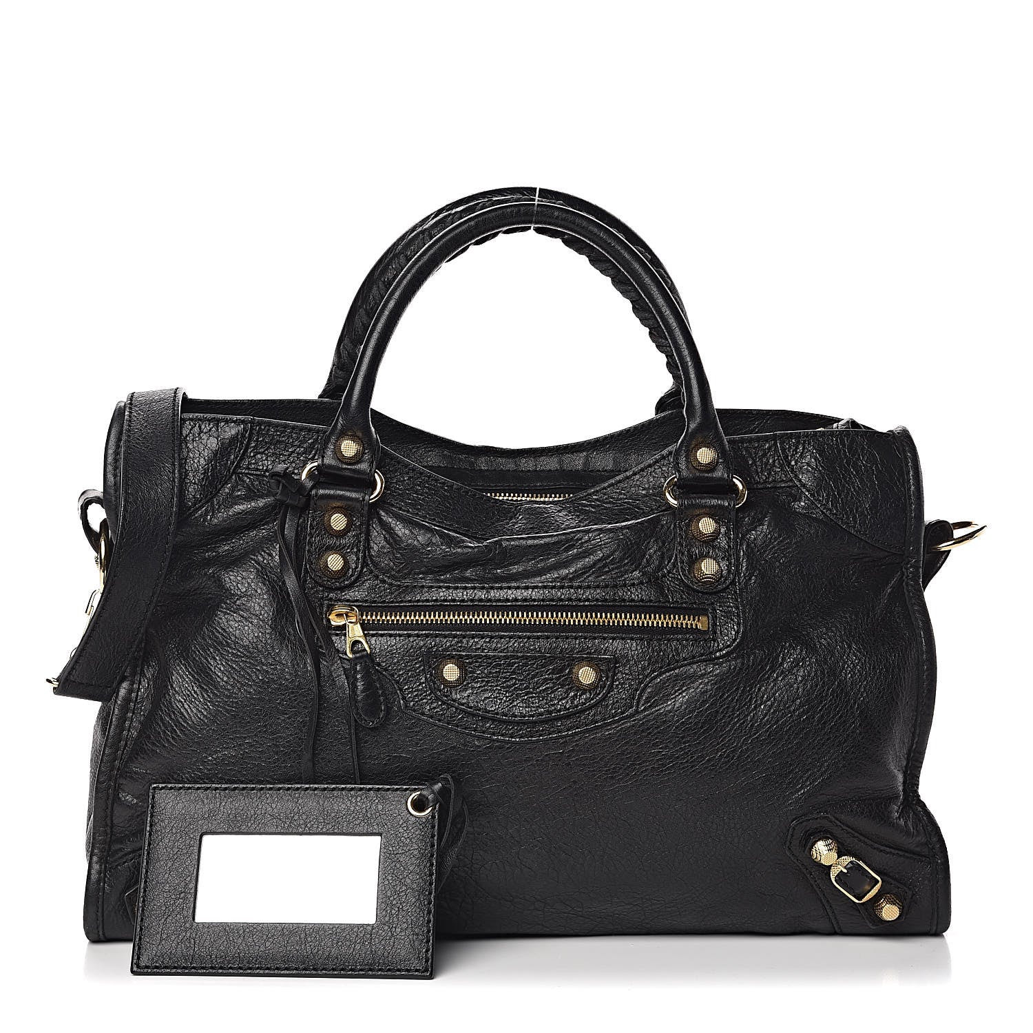 Balenciaga Agneau Giant 12 Gold Hardware City Black 1 of 10