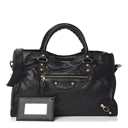 Balenciaga Agneau Giant 12 Gold Hardware City Black 1 of 10