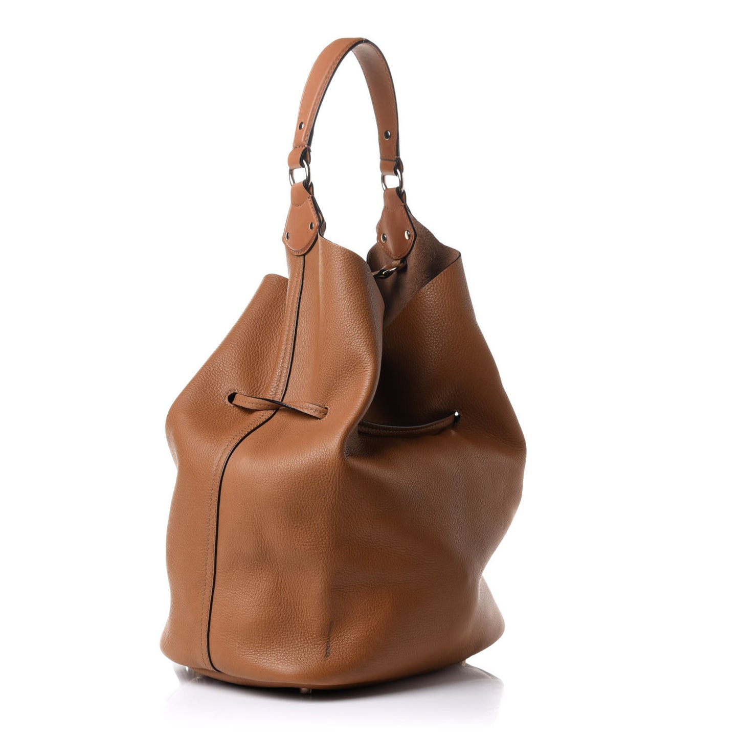 Grainy Calfskin Large Ashby Hobo Sand
