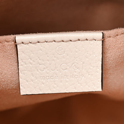 Gucci GG Supreme Monogram Textured Dollar Calfskin Web Small Ophidia Dome Shoulder Bag Beige Ebony Mystic White 6 of 13