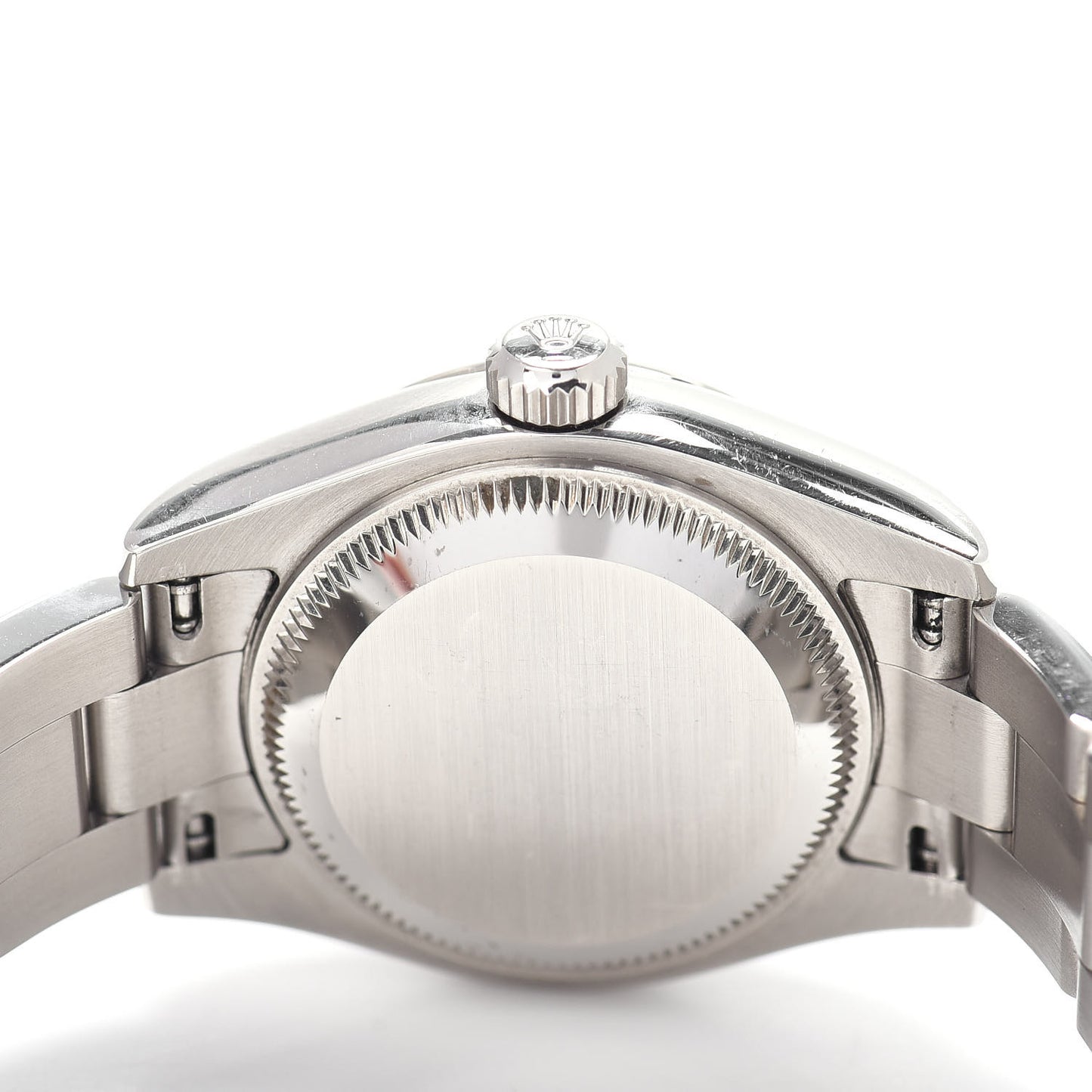 Stainless Steel 18K White Gold 26mm Oyster Perpetual Datejust Watch Black 179174
