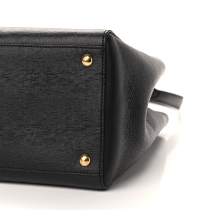 Fendi Vitello Elite Regular 2Jours Tote Black 8 of 8