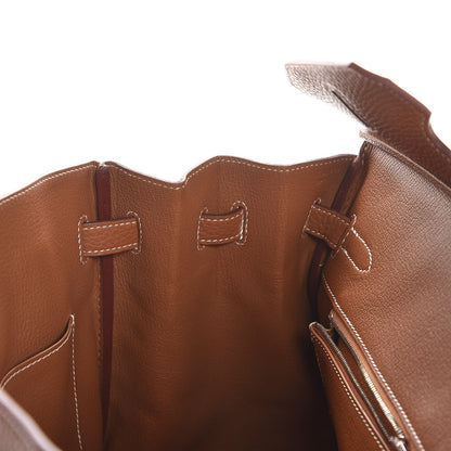Hermes Taurillon Clemence Birkin 35 Gold 12 of 39