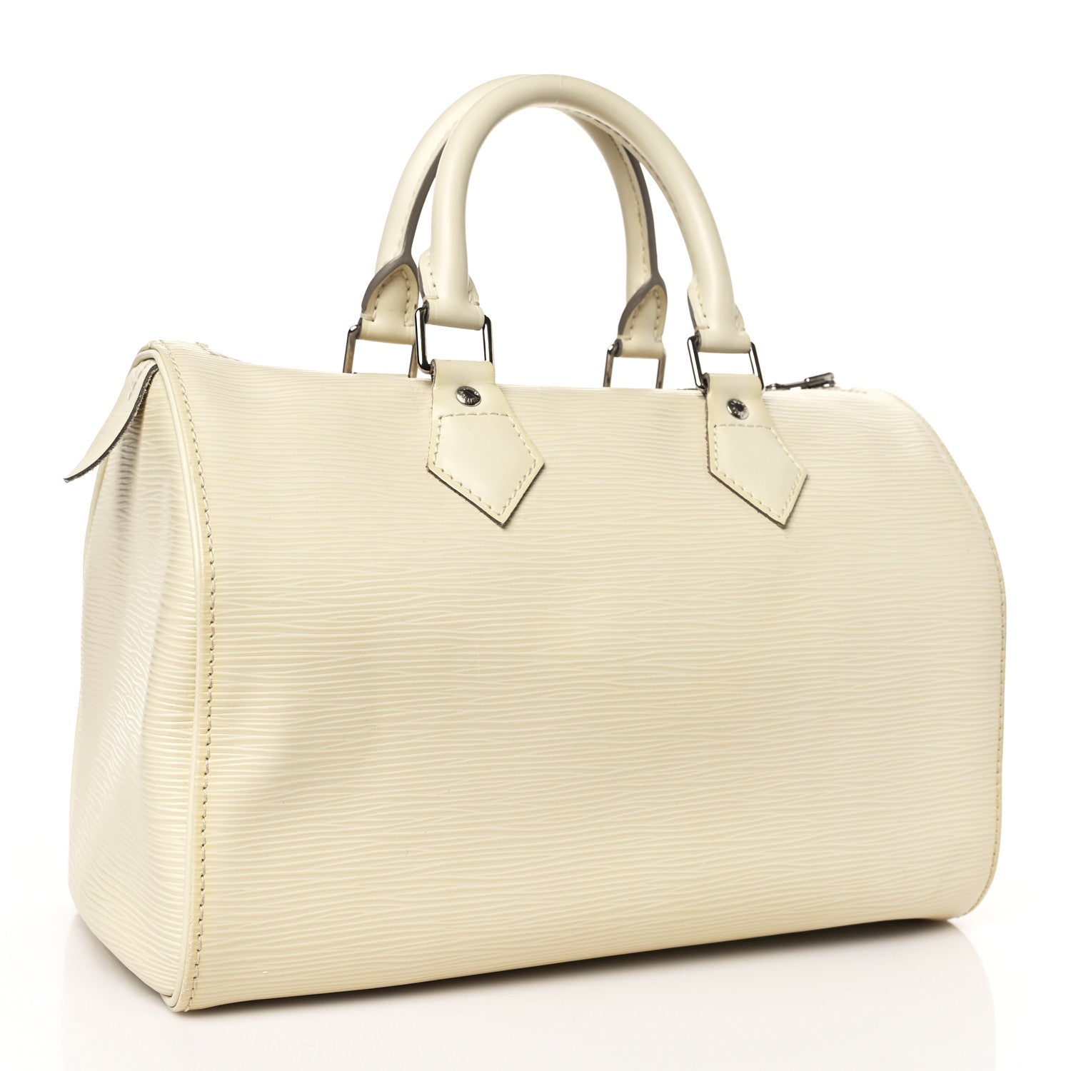 Louis Vuitton Epi Speedy 25 Ivory 3 of 9