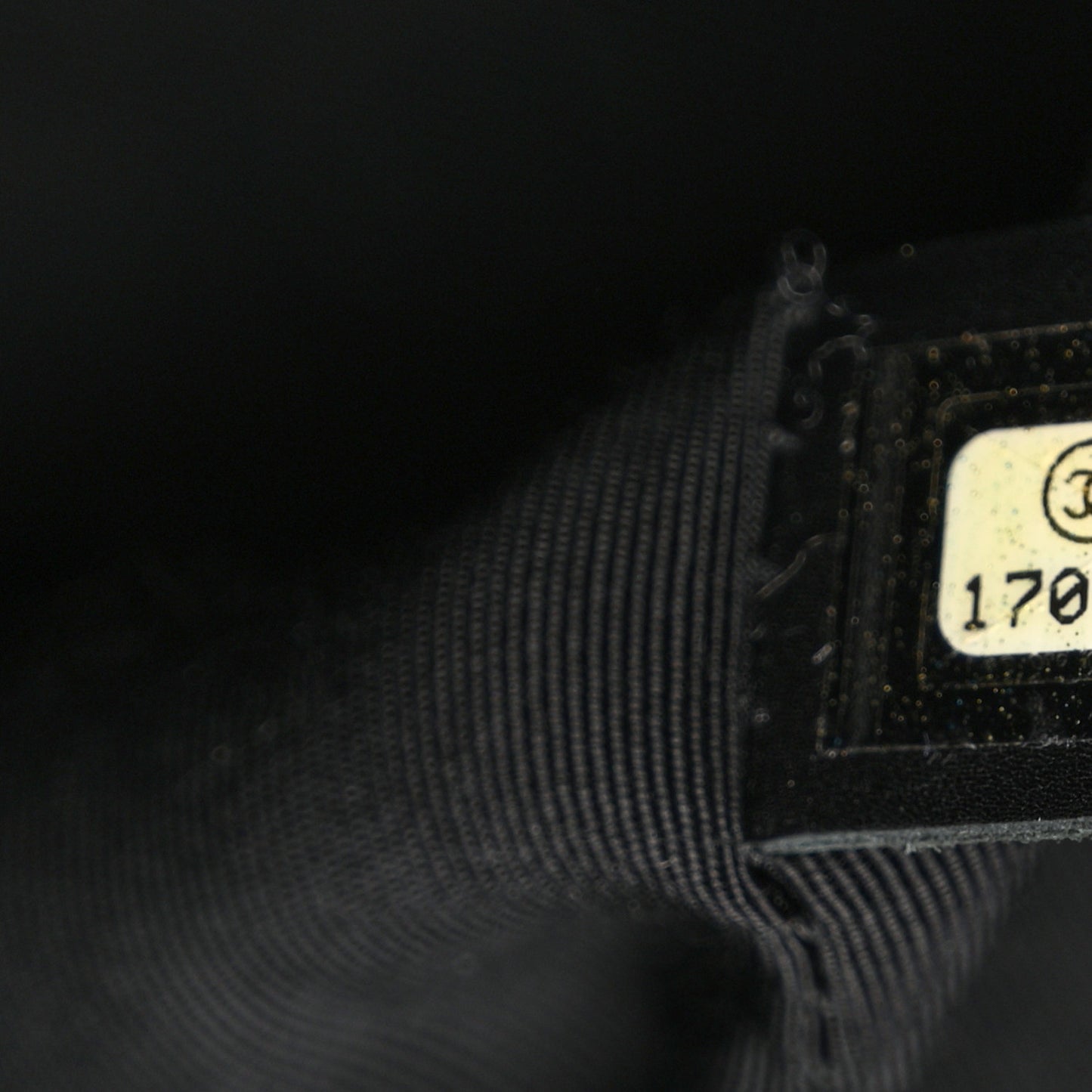Caviar Medium Cerf Executive Shopper Tote Black