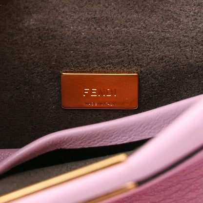 Fendi Shiny Nappa Micro Peekaboo Iconic Satchel Lavanda 7 of 11