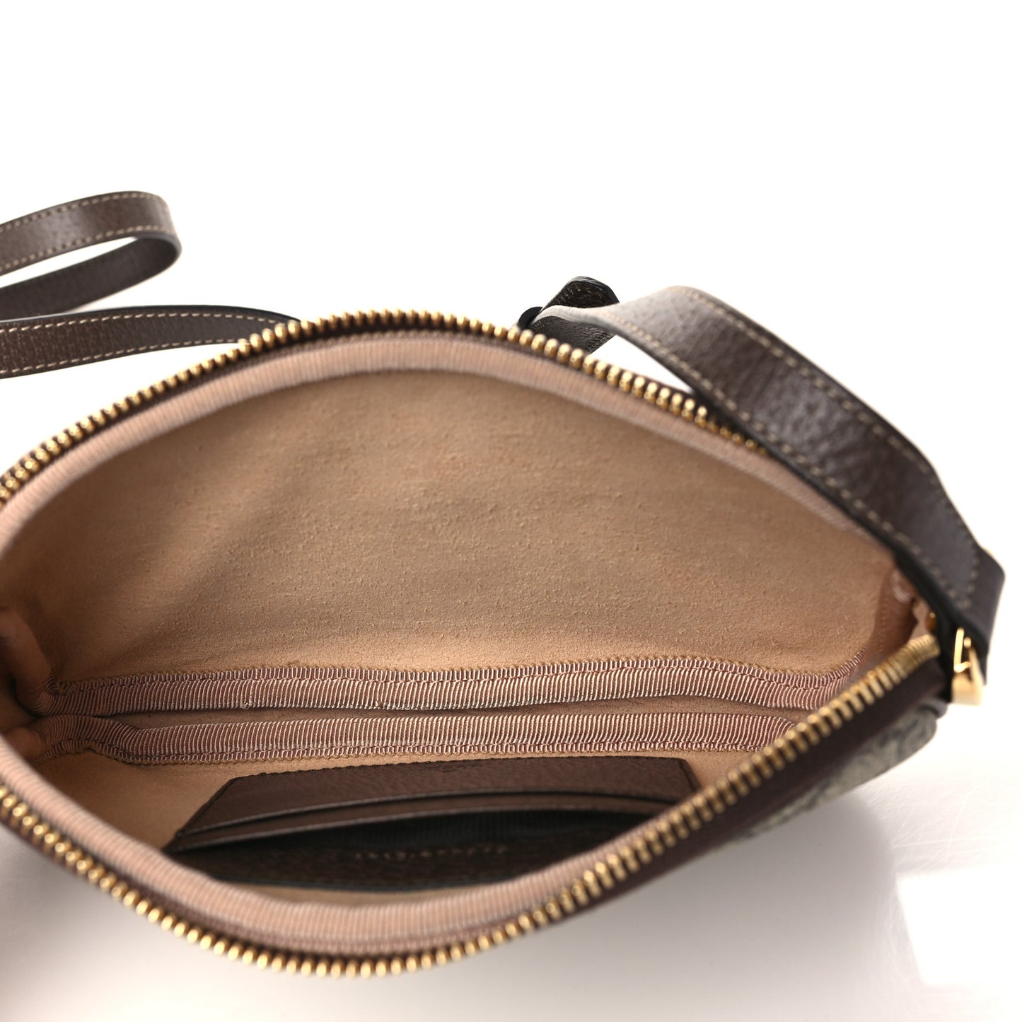 GG Supreme Monogram Web Mini Ophidia GG Bag Brown