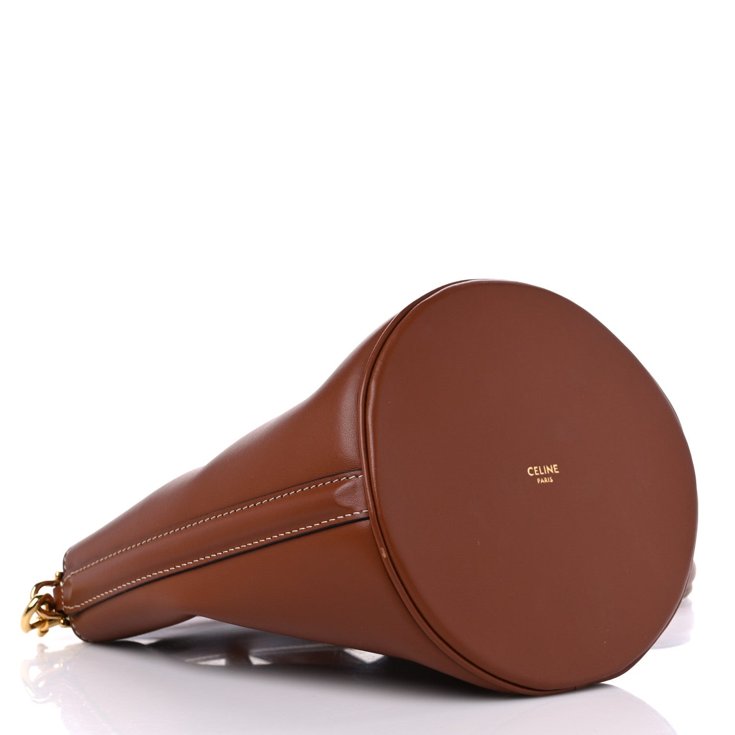 Celine Smooth Calfskin Bucket 16 Bag Tan 4 of 11