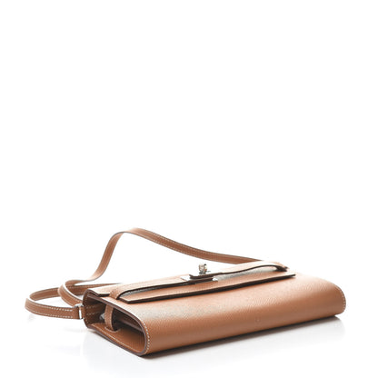 Hermes Epsom Kelly Wallet To Go Gold 4 of 11