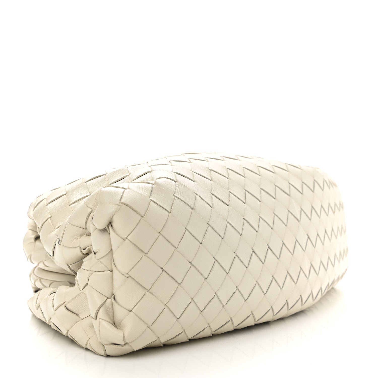 Bottega Veneta Nappa Maxi Intrecciato The Pouch Oversized Clutch Plaster 4 of 7