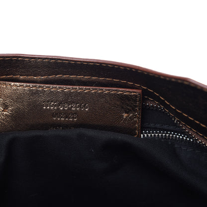 Balenciaga Metallic Agneau Classic Silver Hardware Cityparkle Bronze 9 of 9