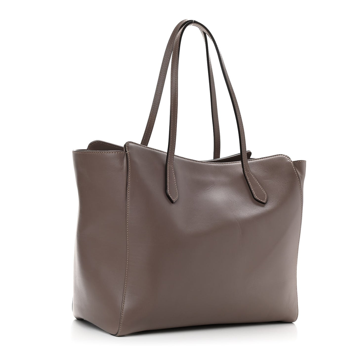 Smooth Calfskin Large GG Tote Light Purple