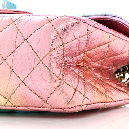 Chanel Metallic Goatskin Quilted Mini 2.55 Reissue Flap Multicolor 9 of 9
